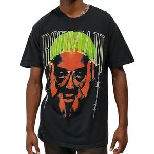 RODMAN BRAND Barbwire Washed Black T-Shirt